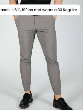 Primo Men’s Grey Golf Jogger